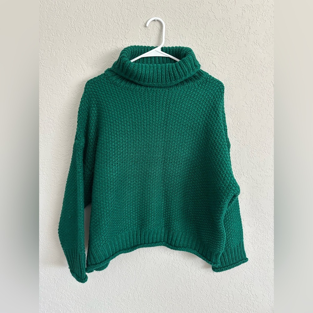 Like New Aakaa Heavy Knit Turtleneck Sweater